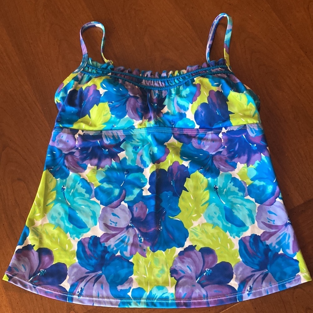 JANTZEN Classics Womens 2 pc. Tankini Set - size 8 - Picture 6 of 16